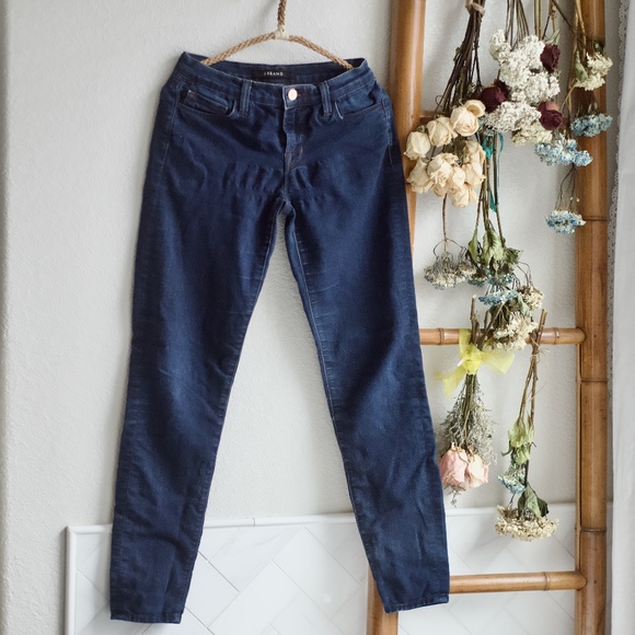 J Brand Denim - J Brand Indigo Will Bleed Blue Jean Jeggings 25